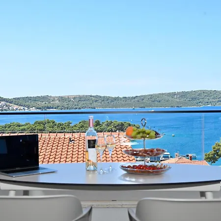 Blue Sea & Red Sunset Trogir