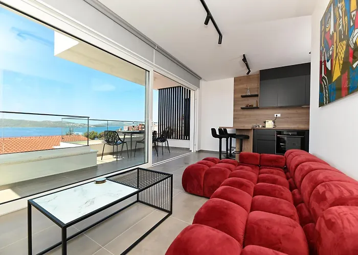 Blue Sea & Red Sunset *