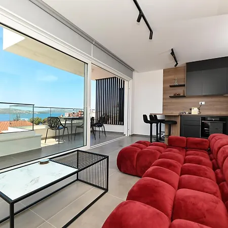 Blue Sea & Red Sunset *