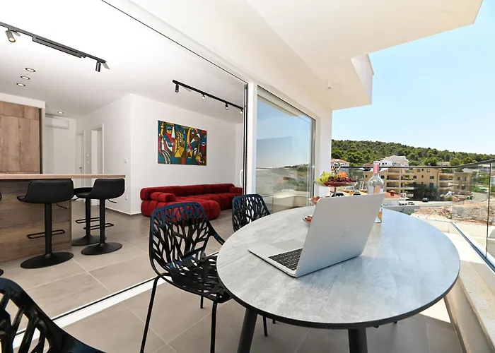 Blue Sea & Red Sunset Trogir