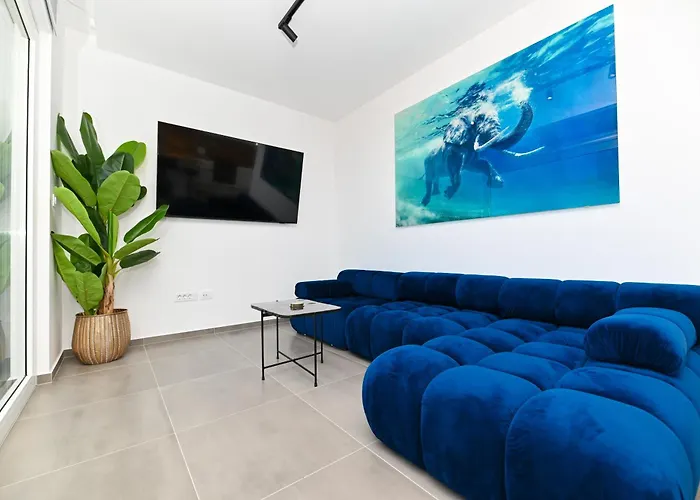 Blue Sea & Red Sunset Trogir