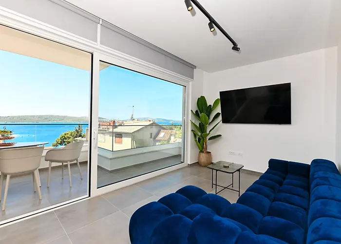 Blue Sea & Red Sunset *